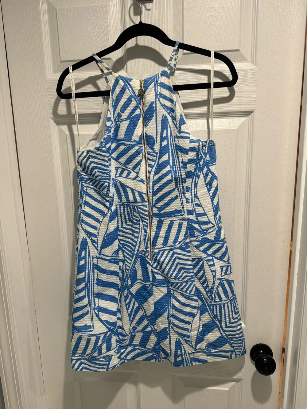Lilly Pulitzer Annabelle Blue Bay Yacht shift dress - Picture 4 of 6